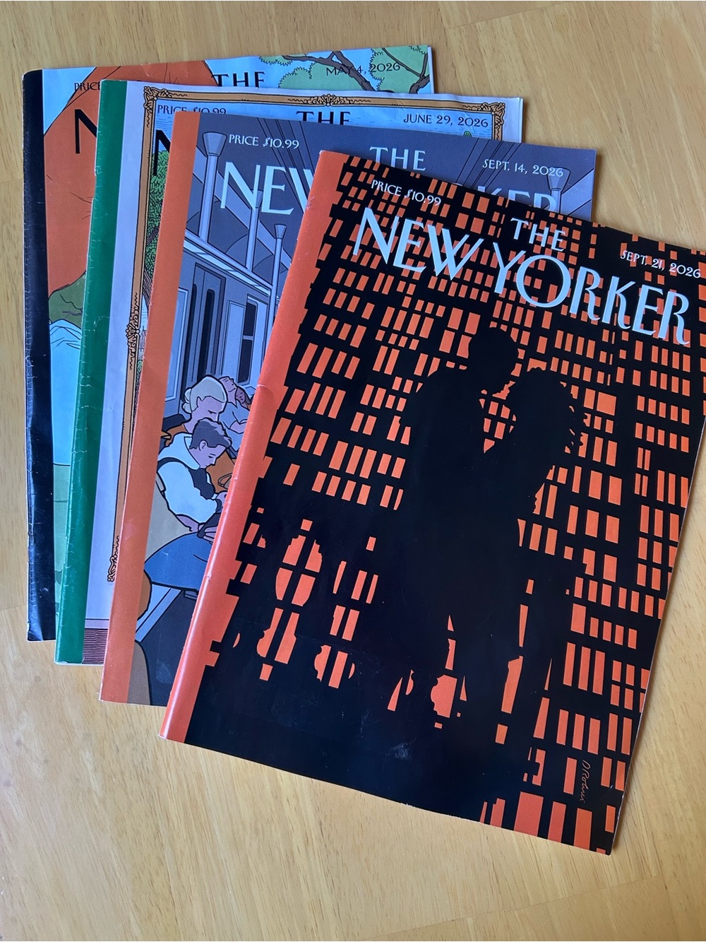 The New Yorker Magazine Bundle of 4